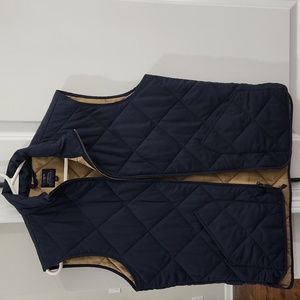 J Crew Navy Vest Jacket